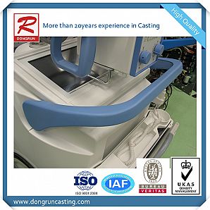 Kundenspezifisches Aluminiumgussstück für Griffe für medizinische Geräte