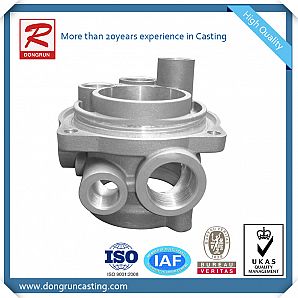 Aluminium Casting Heat & Cooler Exchanger Teile mit CNC-Bearbeitung