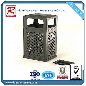 Aluminiumguss-Briefkasten oder Behälterteile mit Pulverbeschichtung