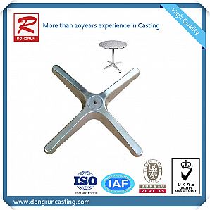 Tischplatte aus Aluminiumguss mit hoher Polierfläche