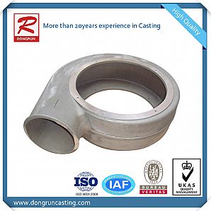 Gießen des Pumpenträgers